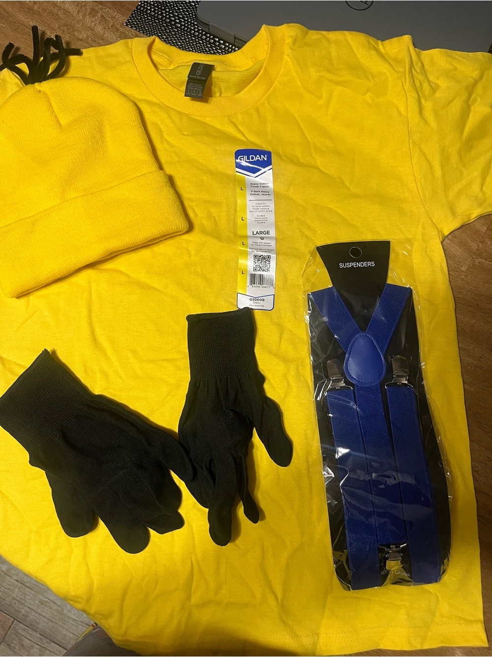 Accessory Kit for Halloween family – Yellow & Black minion  Set